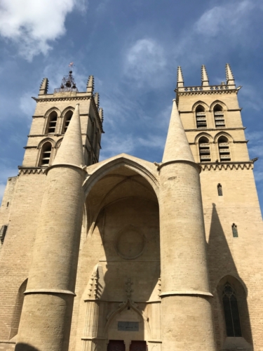 La cathédrale Saint-Pierre de Montpellier Front